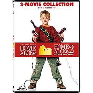 Home Alone 1-2 (DVD + Digital HD) $7.50