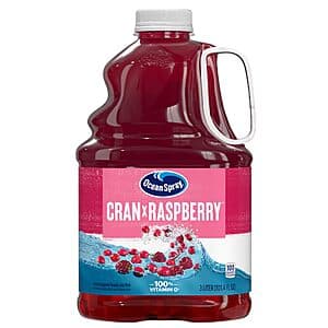 101.4-Oz Ocean Spray Cran-Raspberry Juice Drink $3.65