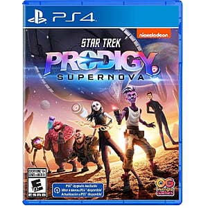 Star Trek Prodigy: Supernova: Switch $18.50, Xbox One/Series X $17.40, PS4 $15.25