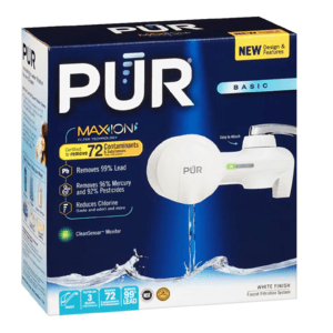 PUR Horizontal Faucet Mount Water Filter $9 + Free Store Pickup on Orders $10+