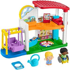 Fisher-Price Little People Play For All School Playset w/ 2 Figures & Accessories $14.40