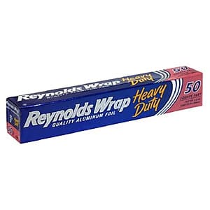 50-Square Ft Reynolds Wrap Heavy Duty Aluminum Foil $3 + Free S&H