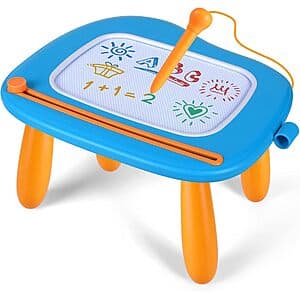 8.9" Smasiagon Kids' Magnetic Drawing Board w/ 3 Adjustable Configurations $10.60