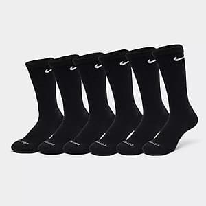New STATUS Members: 6-Pair Nike Everyday Plus Cushioned Crew Training Socks (Various) $9.60 + Free Store Pickup
