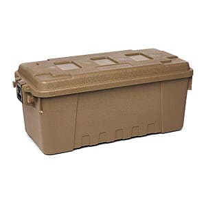 Plano 17-Gallon Sportsman's Lockable Storage Trunk (Desert Tan) $17.85