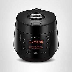 10-Cup CUCKOO Heating Pressure Rice Cooker & Warmer w/ Fuzzy Logic $105.10 + Free Shipping