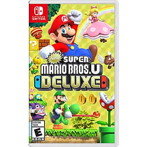 Nintendo Switch Games: New Super Mario Bros. U Deluxe, Pikmin 4 & More $40 + Free Shipping
