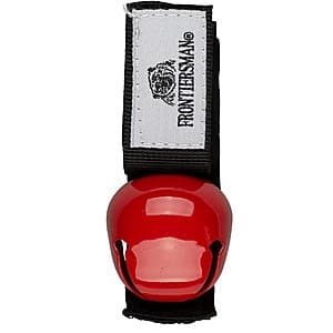 SABRE Frontiersman Bear Bell w/ Magnetic Silencer (Red) $2.65