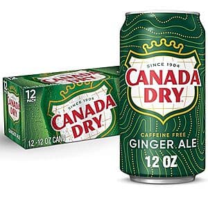 Select Accounts: 12-pk 12-oz Canada Dry Ginger Ale Soda 3 for $13.85 & More w/ Subscribe & Save