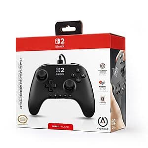 PowerA Advantage Wired Controller for Nintendo Switch 2 (Black) $22.50