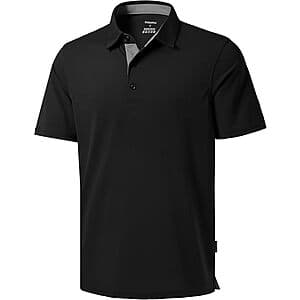G Gradual Men's Moisture-Wicking Performance Polo Shirt (Various) $13