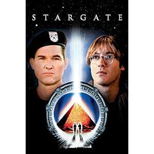 Stargate 1994 digital HD film cover art for Apple TV.