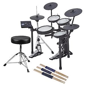 Roland TD-17KVX Gen 2 V-Drums Electronic Drum Set w/ Stand, Throne & Sticks $1499 + Free Shipping