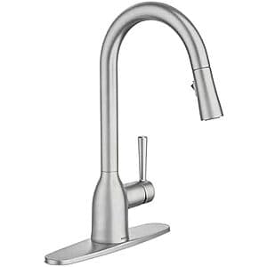 Moen Adler Spot Resist Stainless One-Handle High Arc Pulldown Kitchen Faucet $100 + Free Shipping
