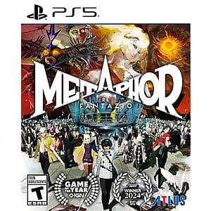 New Customers: Metaphor: ReFantazio Launch Edition (PS5) $10 + Free S&H w/ Prime