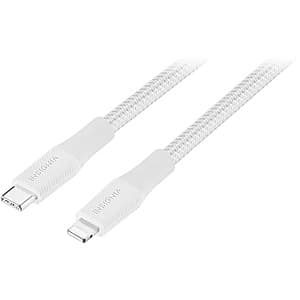 10' Insignia USB-C to Lightning Charge-and-Sync Braided Cable (Moon Gray) $5 + Free S&H