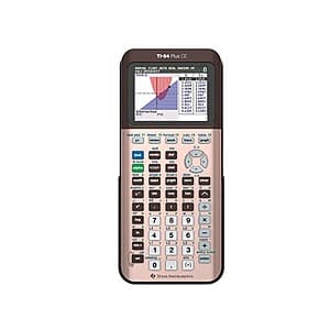 Texas Instruments TI-84 Plus CE Color Graphing Calculator (Rose Gold) $70 + Free Shipping w/ Prime