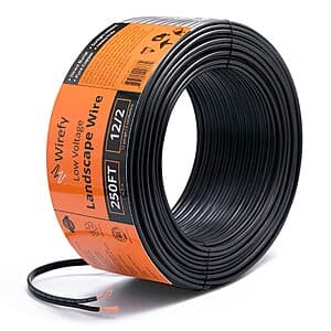 250' Wirefy 12/2 Low Voltage Landscape Pure Copper Wire $30