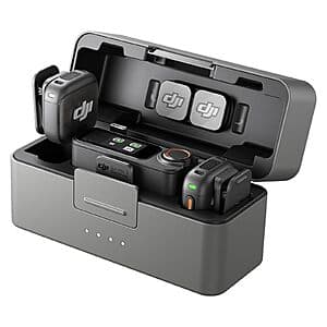 DJI Mic 3 (2 TX + 1 RX + Charging Case) Wireless Microphone $259 + Free Shipping