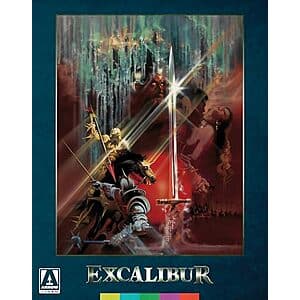 Excalibur Limited Edition Blu-ray disc case with cover artwork.