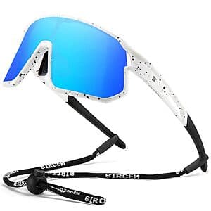 Bircen Kids Polarized TR90 Sport Sunglasses (Various Colors) $8.75