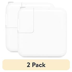 2-Pack Apple 30W USB-C Power Adapters $35 + Free Shipping