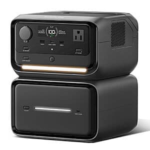 EF ECOFLOW River 3 Plus Portable Power Station w/ EB600 Extra Battery $379 + Free S&H