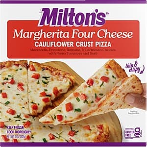 Milton's Cauliflower Crust Frozen Pizza (Various Flavors) Free (In-Store Purchase)
