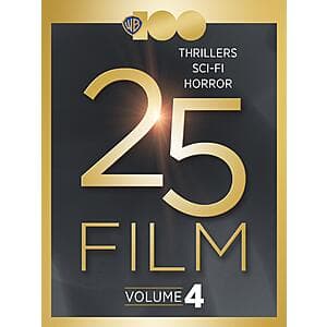 Warner Bros 25-Film Thrillers, Sci-Fi & Horror: Volume 4 (Digital HDX Films) $25