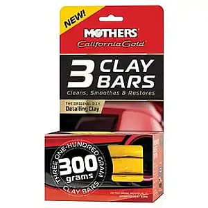 Automotive Accessories Clearance Product: 3-Count 100G Mothers Gold Clay Bar Kit $5.35 & More + Free Store Pickup Only