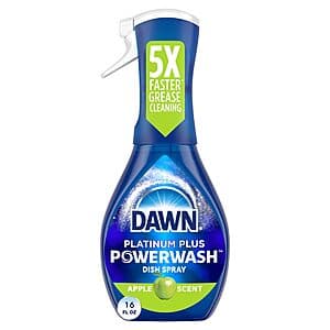 Select Accounts: 16-Oz Dawn Platinum Plus Powerwash Dish Spray (Apple Scent) $2.95 w/ S&S