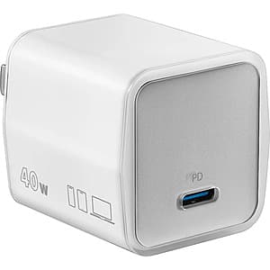 Insignia 40W USB-C Port Wall Charger $11 + Free S&H