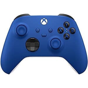 Microsoft Xbox Wireless Gaming Controller (Shock Blue, 2025) $39 + Free S&H