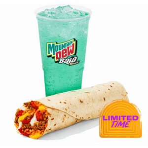 Taco Bell Restaurants: Beefy Crunch Burrito + Medium Drink $2 + Free Pickup