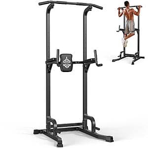 Sportsroyals PT1 10-in-1 Power Tower Pull-Up & Dip Station $104 + Free S&H