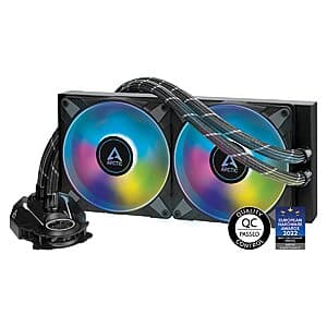 Amazon Prime Members: Arctic Liquid Freezer II 280 A-RGB AIO CPU Water Cooler (LGA1700 Compatible, Black) $71.34 + Free Shipping