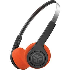 JLab Rewind 2 Retro Bluetooth Wireless On-Ear Headphones $16.25