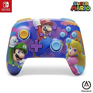 PowerA Enhanced Wireless Controller for Nintendo Switch (Color Splash Heroes) $30