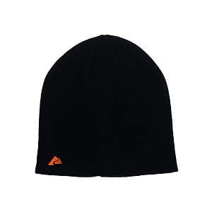 Ozark Trail beanie hat available in Rich Black, Taupe Falls, and Blue Cove colorways.