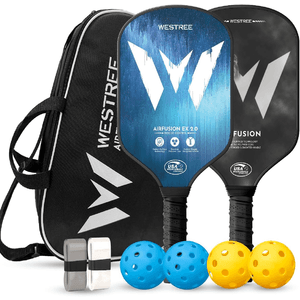 WESTREE Carbon Fiber Pickleball Paddles Set $9.60