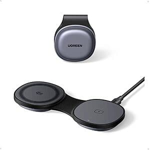 UGREEN MagFlow Foldable 25W Qi2 Wireless Charger $30