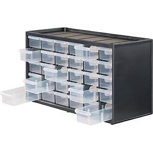 Craftsman 30-Small Stackable Modular Storage Drawer Organizer $17 + Earn 10% Back w/ Prime Card