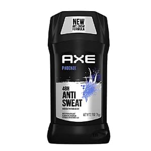 AXE Antiperspirant For Men 2.7 oz aerosol cans in original packaging.