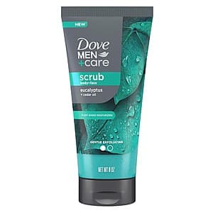 9-Oz Dove Men+Care Eucalyptus Body and Face Scrub $2.75 w/ Subscribe & Save