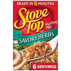 6-Oz Stove Top Stuffing Mix (Savory Herbs) $1.10 w/ Subscribe & Save