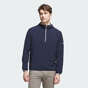 adidas Men's Ultimate365 Anorak Golf Jacket: Black $32, Navy $31 + Free S&H