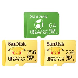 Costco Members: SanDisk microSDXC Nintendo Bundle: 2x 256GB + 64GB $29.95 + Free Shipping