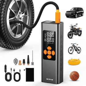 NEXPOW Portable 150 PSI Tire Inflator /  Air Compressor $20