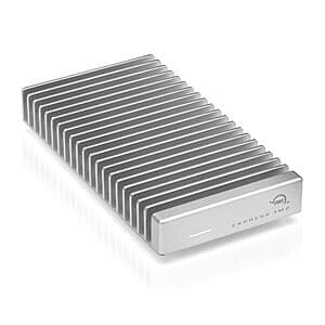 OWC Express 1M2 USB4 NVMe M.2 External SSD Enclosure $80 + Free Shipping