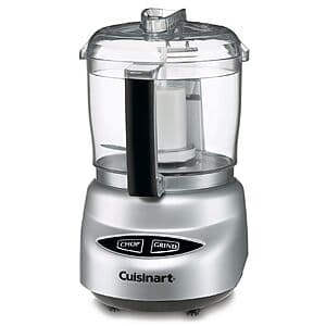 3-Cup Cuisinart 250W Mini-Prep Plus Food Processor (Brushed Chrome & Nickel) $24.95